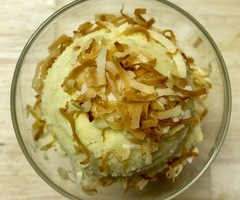 Paleo Pineapple & Toasted Coconut Sorbet 